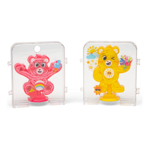 Rainbow Loom: Care Bears Loomies - Cheer Bear & Funshine Bear, Rubber Band DIY Character Kit, Exclusive Cheer Bear Loom, Craft A