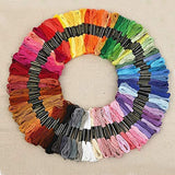Smartbuy Cotton Embroidery Thread Set Multicolor Pack Of 50, 120 Gram