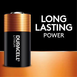 Duracell Cr123A 3V Lithium Battery, 12 Count Pack, 123 3 Volt High Power Lithium Battery, Long-Lasting For Home Safety And Secur