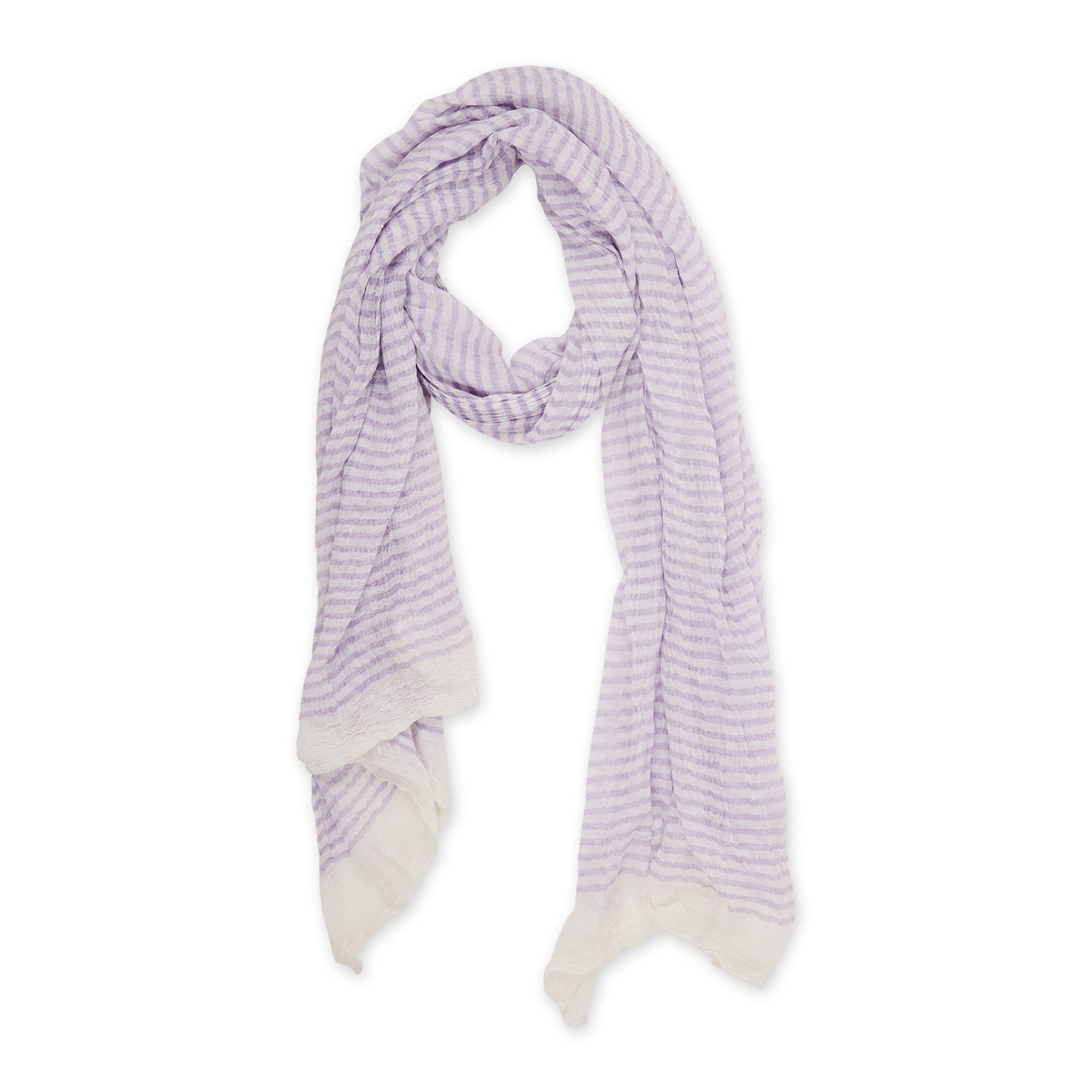 Hadley Wren Women'S Lightweight Summer Insect Shield Scarf, Lilac, One Size