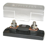 Blue Sea Systems 5001 MEGA/AMG Fuse Block with Cover, 100-300 Amp, 32V DC , 4.07 x 1.5