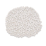 AD Beads Wood Spacer Loose Wooden Craft Beads Big Hole Beads Assorted for Necklace Bracelet Craft Making Decoration(6x8mm 300pcs