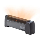 Comfort Zone Baseboard Space Heater with Digital Thermostat, Electric, Dent-Proof End Panels, Overheat Protection, Tip-Over Swit