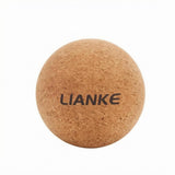 Heavenglow Textured Freestanding Cork Massage Tool Rigid Solid Cork Massage Tool Uncoated Finish EcoFriendly, Ball 10Cm