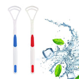 Oral Dental Tongue Cleaner/Scrapper Antimicrobial Optimal Oral Hygiene Dental Tongue Cleaner Cleaner For Kids Tongue Pack Of 2