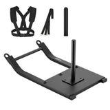 VEVOR Weight Sled, Steel Power Sled, Fitness Strength Training Sleds for Athletic Exercise Speed Improvement, Workout Fitness Eq