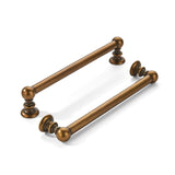 khtumeware 2 Pack 6 inch(152mm) Hole Center Antique Brass Cabinet Pulls Solid Heavy-Duty Kitchen Cabinet Hardware for Drawers Dr