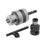 Renekton 3/8Drill Chuck with 1/4Quick Change Hex Drive, Convert Impact Driver Hammer and Wrench to Drill