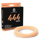 CORTLAND 444 Peach Fly Fishing Line with Front Welded Loop - 90 FT Durable Easy Casting Ultra Supple High Floating Classic Serie
