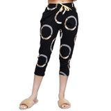 Trylo Cotton Fabric Relaxed Fit Printed Capri-7062 - L,Printed,,B0D8GY2B1B