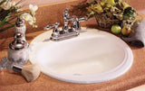 Bootz Laurel Round Lavatory Sink White