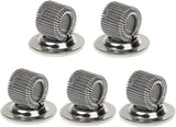 TWINZEN 4PCS Stainless Steel Pen Holder Clips Self Adhesive Pen Pencil Holder with Adjustable Spring Loop Manganese Steel Pen Cl