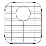 Franke Evolution Universal Double Bowl Sink Protection Grid in Stainless Steel with Rear Drain, FGD75, 13.125 x 11.625 x 1.25