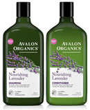 Avalon Organics Lavender Nourishing Shampoo & Conditioner Duo, 11 oz