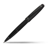 Cross Bailey Matte Black Lacquer Rolling Ball Pen with polished black PVD appointments