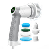 DAESUNG Electric Spin Scrubber, Cordless Bathroom Scrubber Cleaning Brush