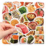 Kittyanie 30Pcs Japanese Snack Series Sticker Pack For Laptops, Journals, Phone Cases, Guitars, Skateboards, And Christmas Gift 