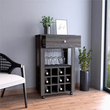 Memphis Bar Cart  -Living Room -Espresso