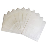 CuteBox 200pc White Flat Paper Gift Bags (12 x 15) for Merchandise, Crafts, Party Favors, Retail, Handmade Goods, Arts and Cra