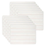 Charles Leonard CHL35115-12 Lap Board 9 x 12 in. Lined White Surface 1 Sided - 12 Each