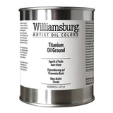 Williamsburg Artist Oil Colors by Golden, Titanium Oil Ground, 16 fl oz. can