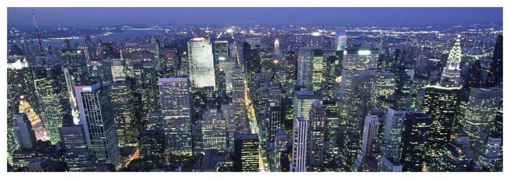 Fifth Avenue And Midtown Manhattan, Nyc (Detail)-Paper Art-74,,X26,,