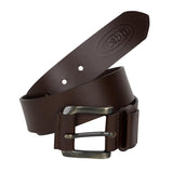 Ledo MenS Stitched Genuine Leather Belt