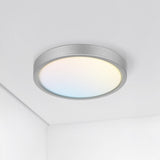 ASD LED 7 Inch Round Flush Mount Ceiling Light Fixture | 15W 1260LM 2700-6000K 120V | 5CCT, Dimmable, Ultra Slim, ETL Listed | T