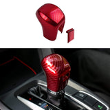 Thenice for 10th Gen Civic Gear Shifting Knob Cover CVT Automatic Transmission Lever Trim Interior Accessories Compatible with H