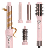 ANGILALA Rotating Hair Dryer Blow Brush, Multi Hot Air Styler Wrap, 105,000 RPM High-Speed Volumizing Spinning Blow Dryer Brush 