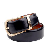 Bacca Bucci Reversible Leather Formal Dress Belts With A Stylish Finish And NickelFree Buckle Black/Brown