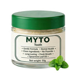 Tooth Powder with Hydroxyapatite for Remineralizing Teeth, and Daily Oral Care, Fluoride-Free Gentle Clean, Mint Fresh Breath, 1