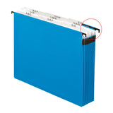 Pendaflex 59225 NineSection Hanging Folder, 5 1/4, Tabs and Labels, 1/5 Tab, Letter, Blue