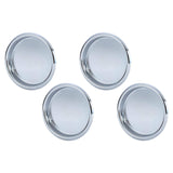 Nuk3y Easy Snap in Closet Door Finger Pull, 2-1/8, 4-Pack (Chrome)