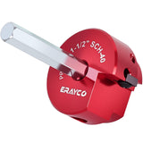 Erayco PPR150 1-1/2 Inch Plastic Pipe Fitting Reamer, PVC Pipe Reamer for Schedule 40 PVC Pipe, Fit into Standard 1/2 Drills, Su