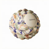 Ecomistiq Marbled Fascia Massage Ball Multicolor Spiky Massage Ball Textured Wellness Tool Tool Eva, Glazed Antibacteri A
