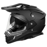 Castle X CX200 Dual Sport Helmet in Matte Black, Size Medium