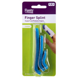 Flents Finger Splint, Supports and Protects Fingers, Comfortable Fit Designed to Protect Finger, Value Pack with 3 Assorted Size