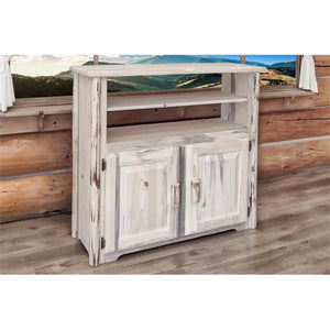 Montana Woodworks Montana Collection Media Center, Clear Lacquer Finish