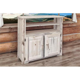 Montana Woodworks Montana Collection Media Center, Clear Lacquer Finish
