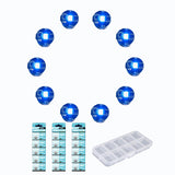 BTBEMO 10PCS Colorful High Brightness Mini LED Lihgts for Model Display (Blue)