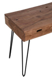 Jofran Inc. Rollins Solid Acacia Usb Charging Work From Home Desk