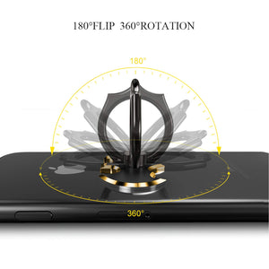 Bat Phone Ring Stand Holder - OATSBASF Cell Phone Ring Holder Finger Grip 360 Degree Rotation Compatible with iPhone 12/11 Pro M