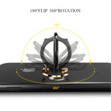 Bat Phone Ring Stand Holder - OATSBASF Cell Phone Ring Holder Finger Grip 360 Degree Rotation Compatible with iPhone 12/11 Pro M
