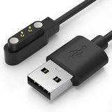 Compatible for LIGE Smart Watch Charger, Magnetic USB Replacement Charging Cable Compatible with LIGE Smart Watch (Black, for Co