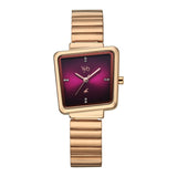 Fastrack Vyb 6.0 Striker Quartz Purple Shaped Dial Women'S Watch | Stainless Steel Strap Material | Watches For Women Analog | G