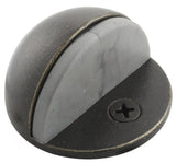 Emtek 2251 1 Projection Solid Brass Half Dome Style Floor Mounted Door Stop, Oil Rubbed Bronze