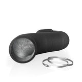 AC Infinity Flexible 12Inch Aluminum Ducting, HeavyDuty FourLayer Protection, 8Feet Long for Heating Cooling Ventilation and