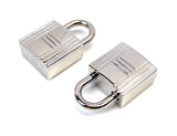 VersaKits 4 Pack Mini Keyless Silver Padlocks - Small Metal Combination-Free Locks for Purses, Backpacks, Luggage, Jewelry Boxes