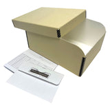 Lineco 4x6 Photo Storage Box, with 12 Acid-Free Envelopes, Holds Up to 1000 3.5 x 5, or 4 x 6 Pictures, Metal Edge Archival Orga
